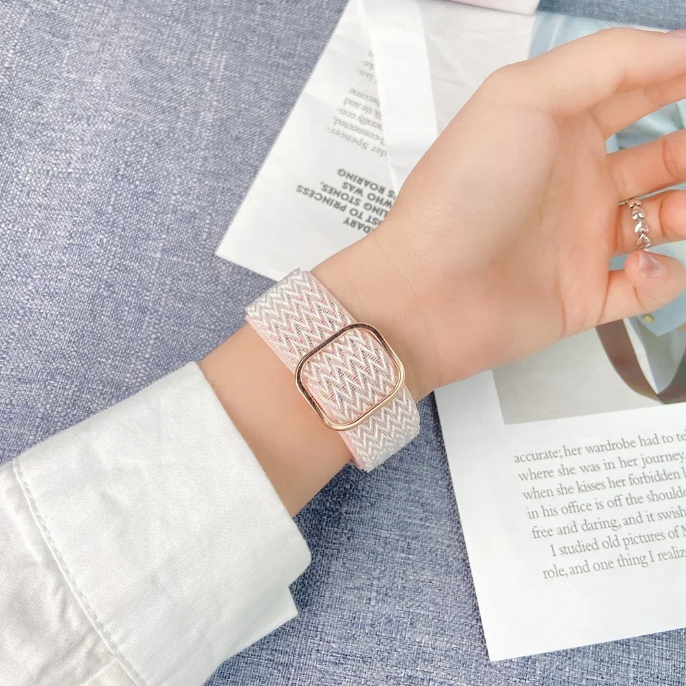 Elastische Glanzende Band Voor - Titan Smartwatch Accessories recensie en prijs