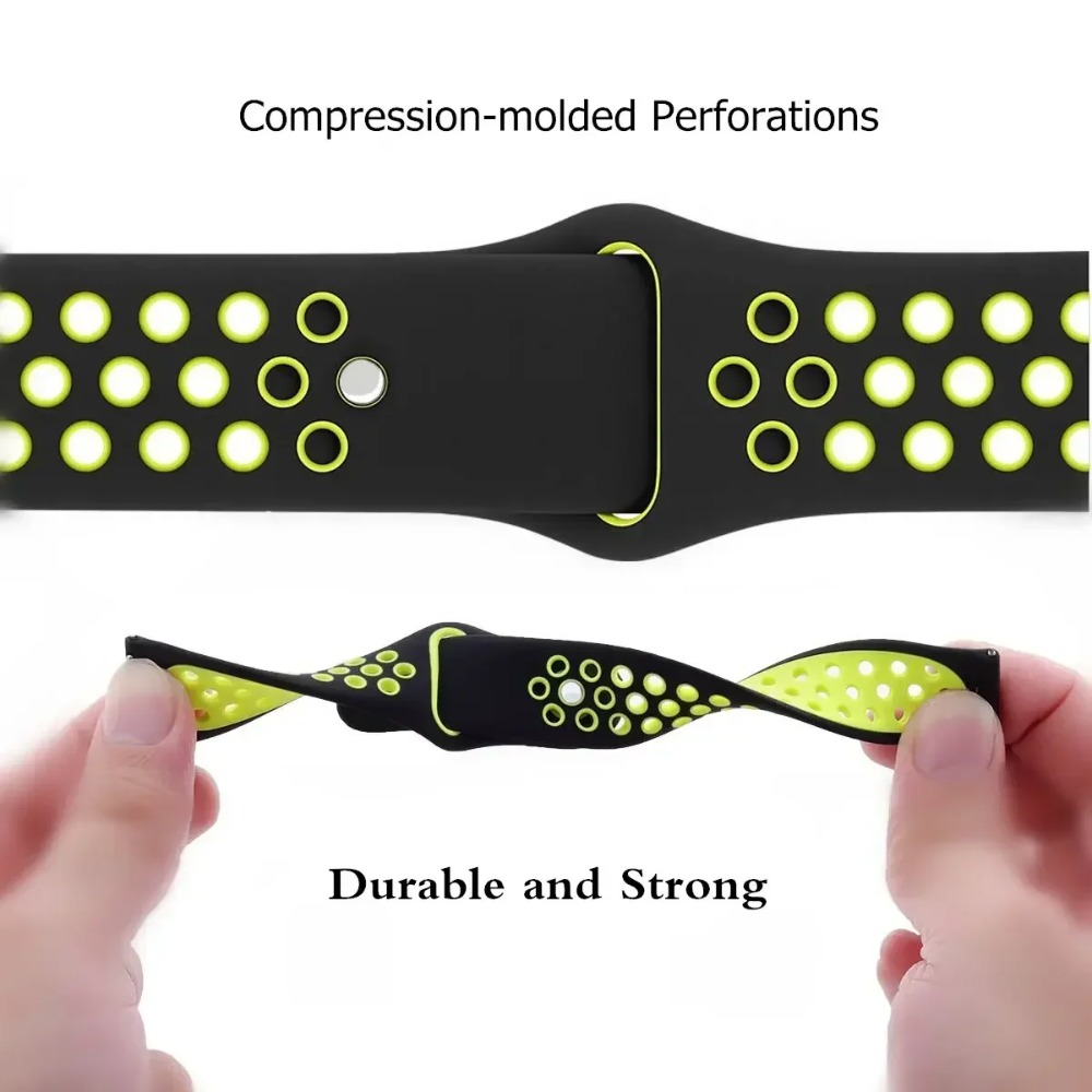 18/20/22mm siliconen band voor - Smartwatch X2 recensie en prijs